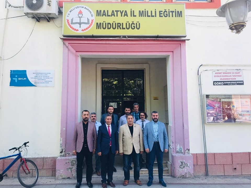 MHP heyetinden İl Milli Eğitim Müdürü Tatlı’ya ziyaret 