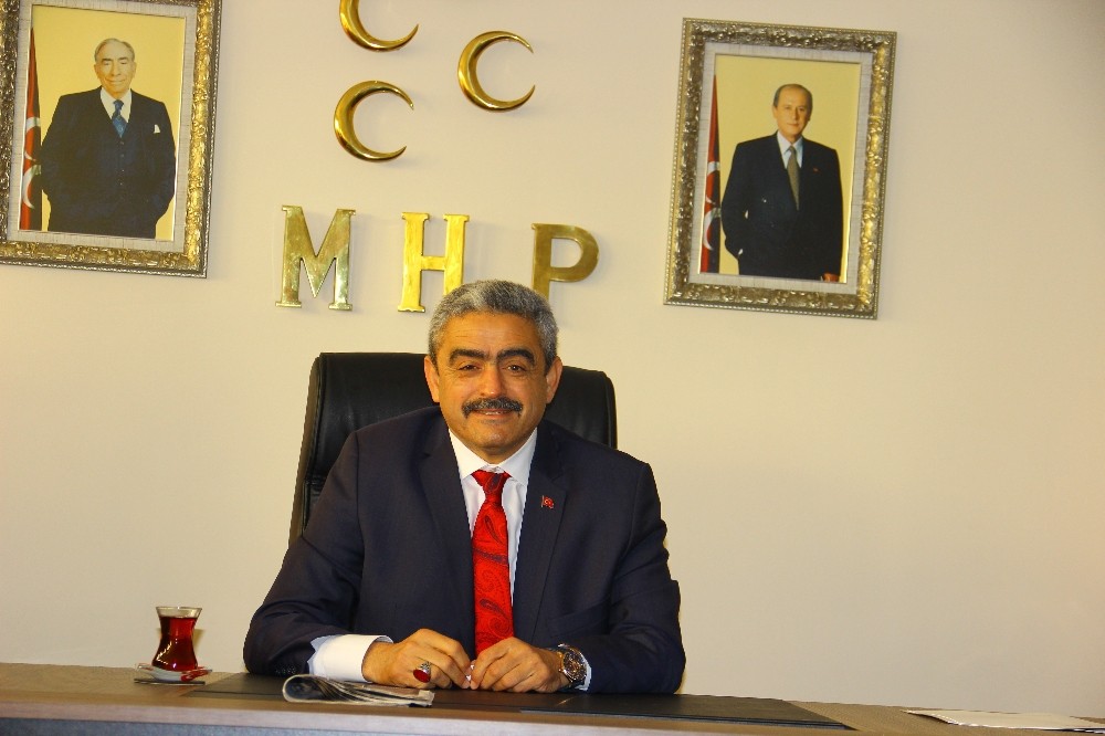 MHP İl Başkanı Alıcık: Her dava arkadaşımızla kucaklaşıp helalleşmeye hazırız 