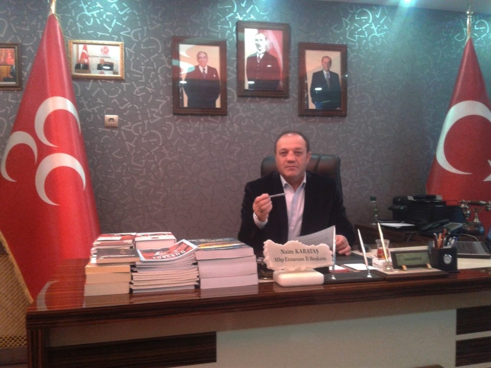 MHP İl Başkanı Karataş: “Cumhur İttifakı Erzurum’da büyük bir başarıya imza atmıştır” 