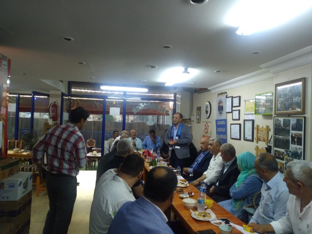 MHP İl Başkanı Karataş, Gaziosmanpaşa’da hemşerilerinden destek Cumhur ittifakına istedi 