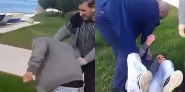 MHP ilçe başkanı tekme tokat dövdü