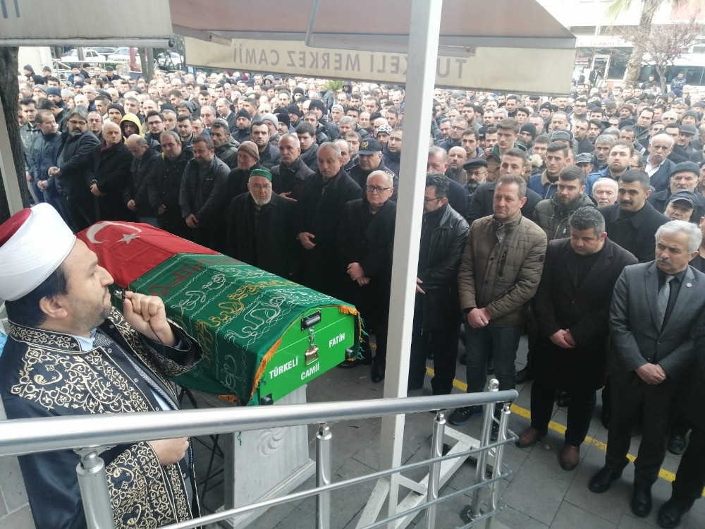 MHP İlçe Başkanı Yıldırım son yolculuğuna uğurlandı 