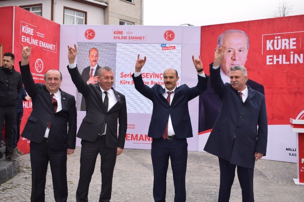 MHP Kastamonu’da belediye başkan ve meclis üyeleri tanıtıldı 