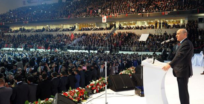 MHP Kurultayı'nda tek aday Devlet Bahçeli