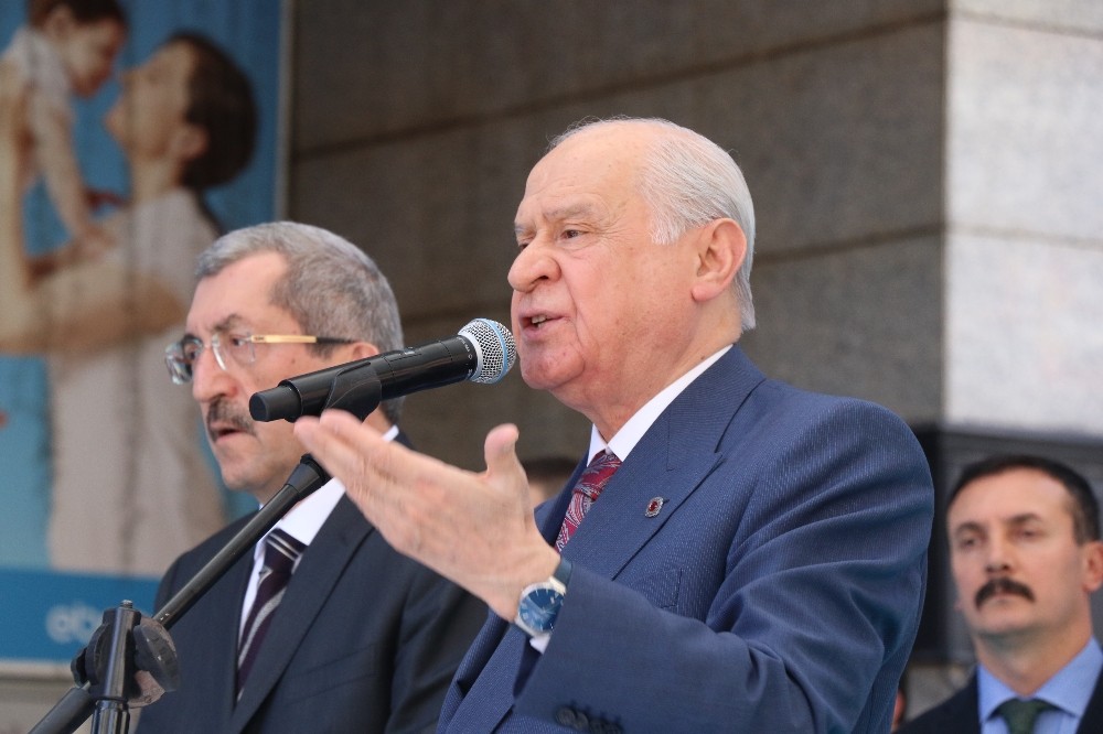 MHP lideri Bahçeli: 