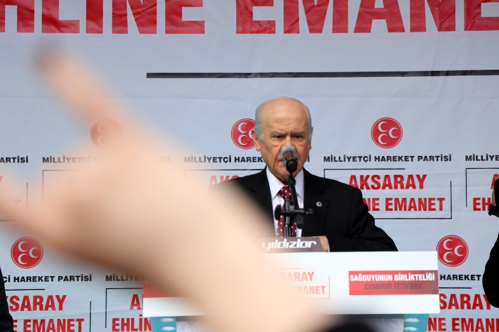MHP lideri Bahçeli: 