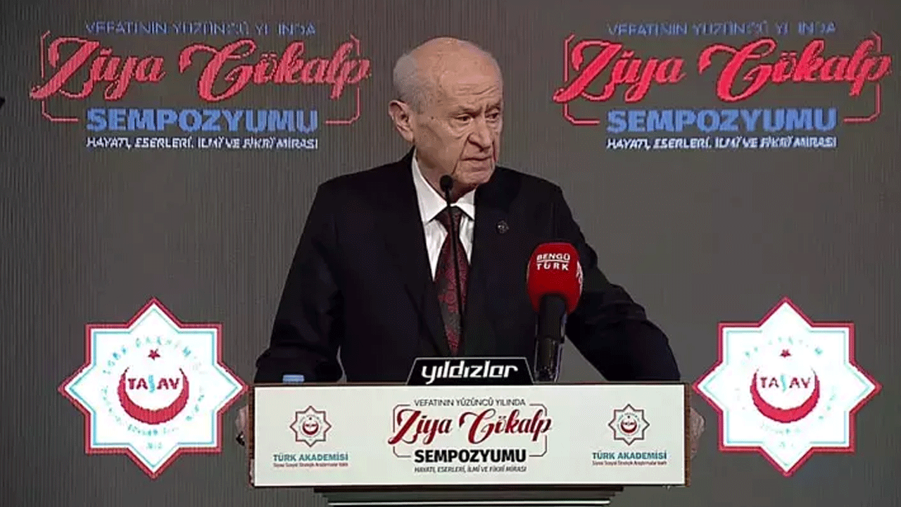 MHP lideri Bahçeli'den açıklamalar