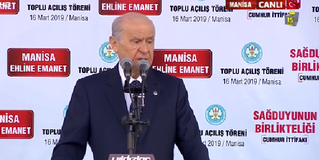 MHP Lideri Bahçeli: Ezanı ıslıklayanlarla CHP'ye ve İP'e oy veren kardeşlerimizin ne ilgisi vardır?