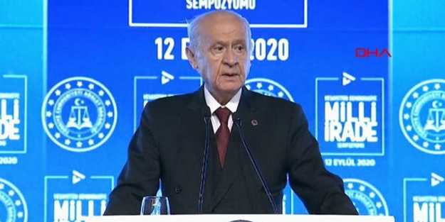 MHP lideri Devlet Bahçeli: 12 Eylül cinayettir