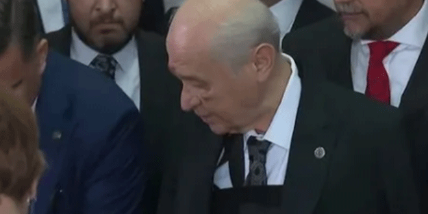 MHP Lideri Devlet Bahçeli oyunu kullandı