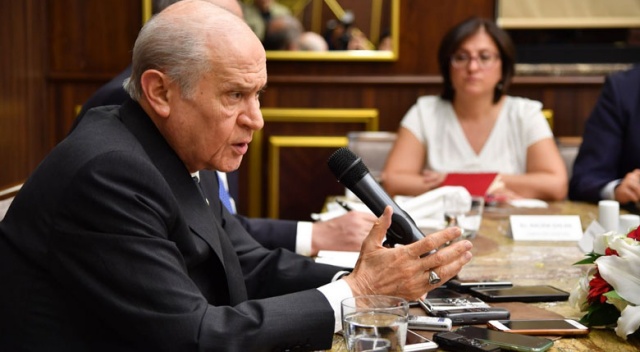 MHP lideri Devlet Bahçeli'den İnce'nin adaylığına ilişkin açıklama