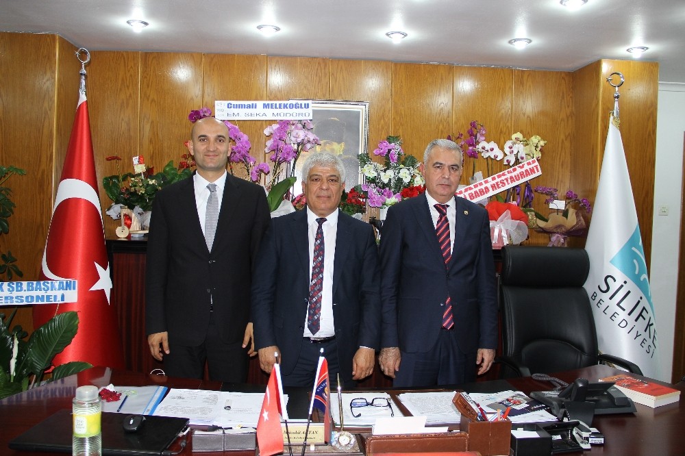 MHP Mersin milletvekilleri Başkan Aktan’ı ziyaret etti 