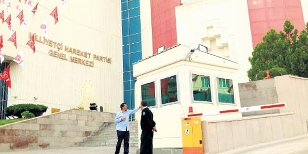 MHP'de saldırı önlemi