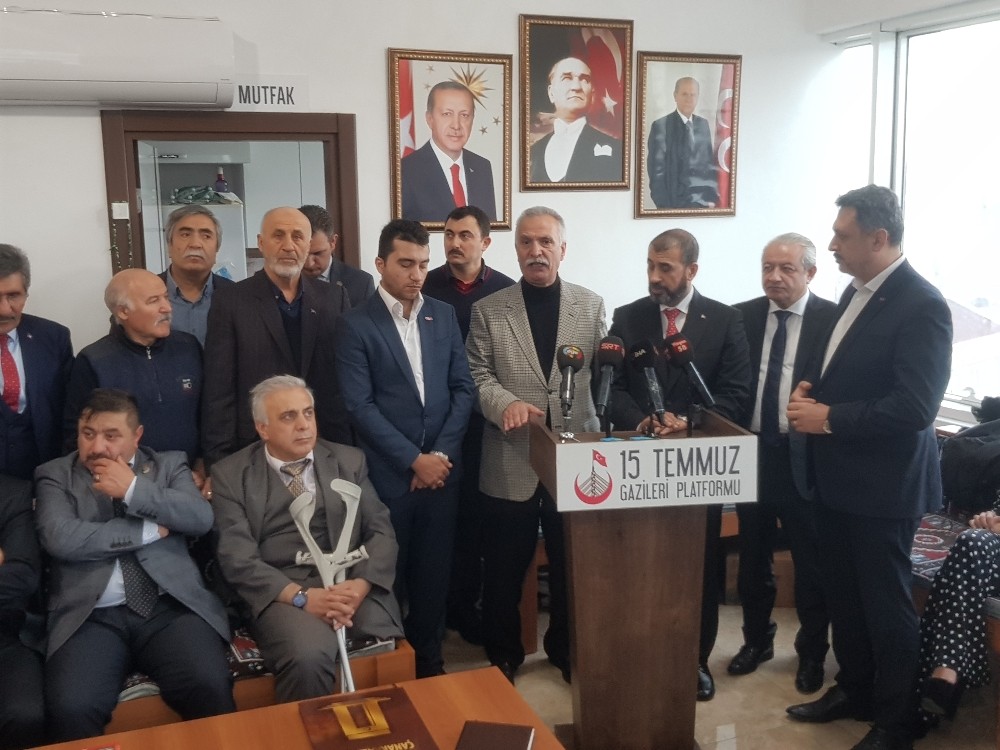 MHP’den 15 Temmuz Gazileri Platformuna ziyaret 