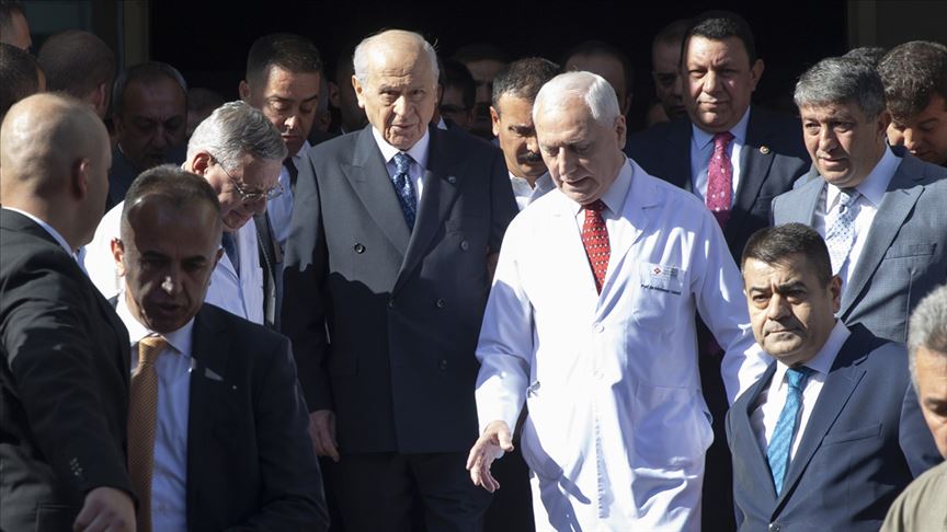 MHP'den 'Devlet Bahçeli'nin durumu