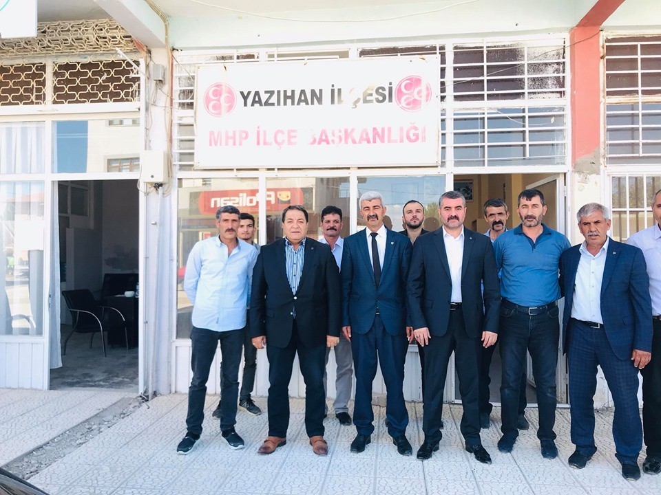 MHP’den Yazıhan ilçesine ziyaret 