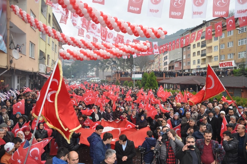 MHP’den Yenice’de gövde gösterisi 
