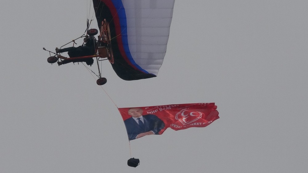 MHP’li Başkan adayı Bıyık’tan ilginç seçim çalışması