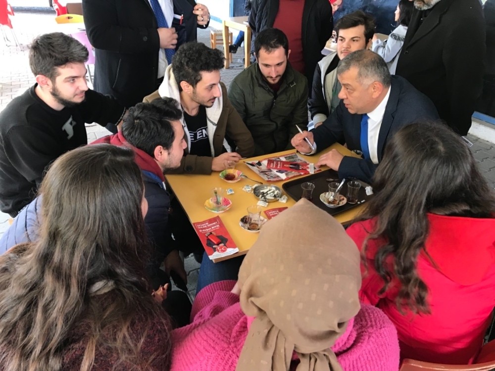 MHP’li Başkan adayı Erdoğan Bıyık dur durak bilmiyor 