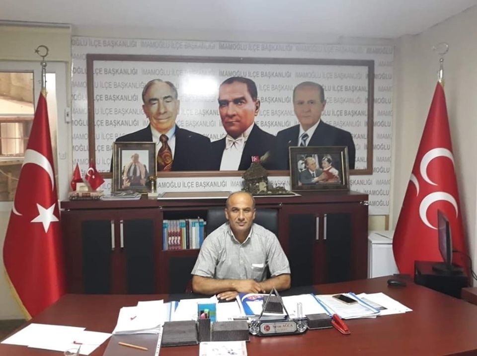 MHP’li başkan teknedeki yangında yaralandı 