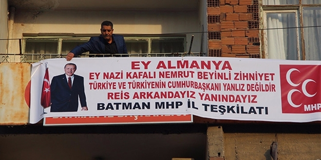 MHP'li başkandan Erdoğan'a destek!