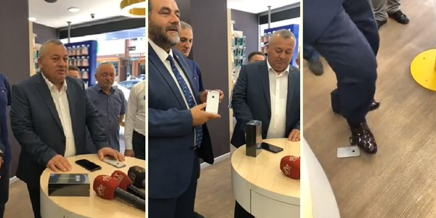 MHP'li Cemal Enginyurt'tan ajan Brunson tepkisi! 'İphone'umu geri verin, çok bozuğum'