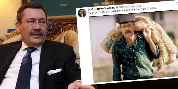 MHP'den dikkat çeken Melih Gökçek paylaşımı