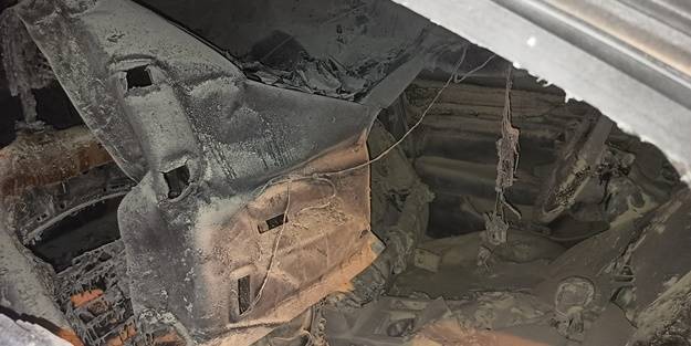 MHP'li ismin otomobili kundaklandı