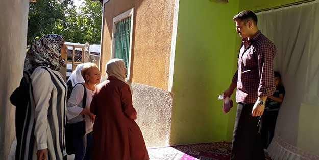 MHP'li kadınlardan ihtiyaç sahiplerine kurban eti