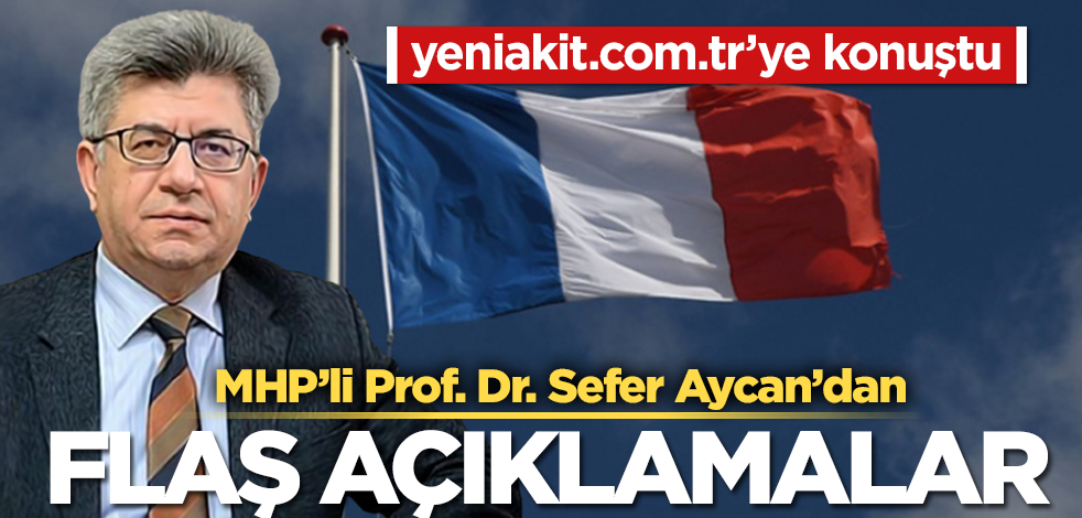 MHP’li Sefer Aycan’dan canlı yayında flaş açıklamalar