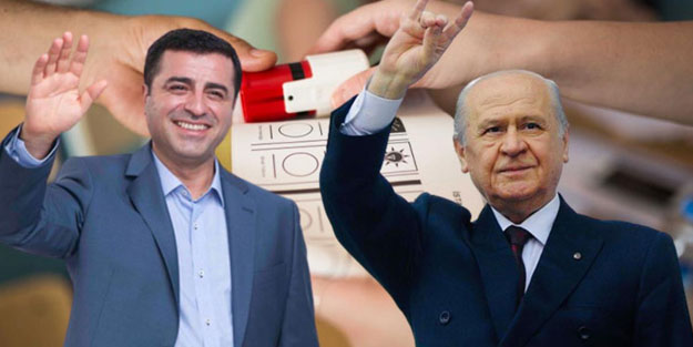 MHP'lilerin aklıyla alay eden anket! Demirtaş'a skandal oran