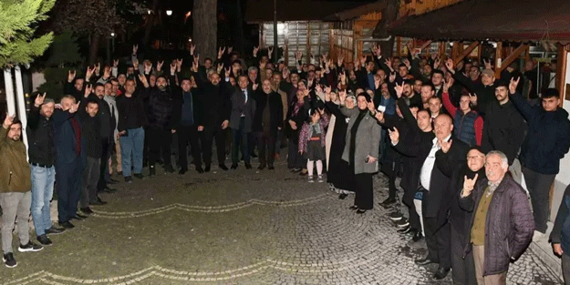 MHP'ye büyük katılım