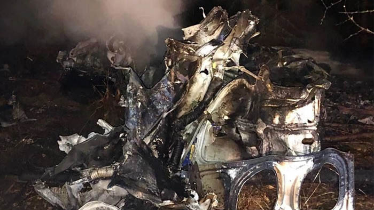 Mi-2 inişte tuzla buz oldu: 4 ölü!