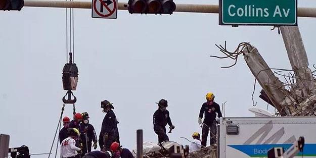 Miami'de çöken binada bilanço artıyor