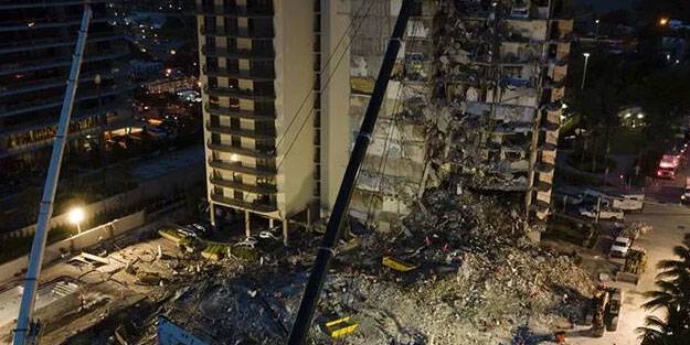 Miami'de çöken binadan ceset fışkırıyor
