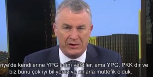 Micheal Doran: YPG PKK'dır ve biz bunu çok iyi biliyoruz