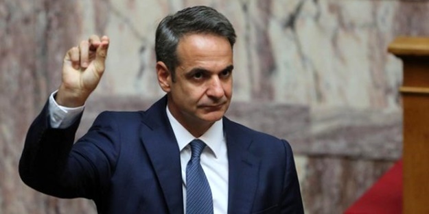 Miçotakis'ten küstah açıklama: Türk işgaline son verilmeli