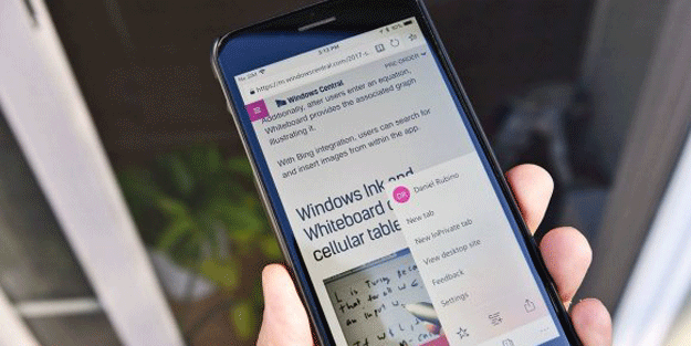 Microsoft Edge iOS ve Android için duyuruldu!