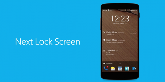 Microsoft Next Lock Screen güncellendi
