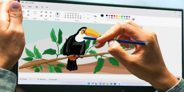 Microsoft’tan Paint’e yıllar sonra güncelleme geldi