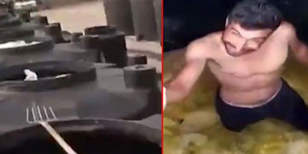 Mide bulandıran görüntü! Turşu fabrikasında skandal