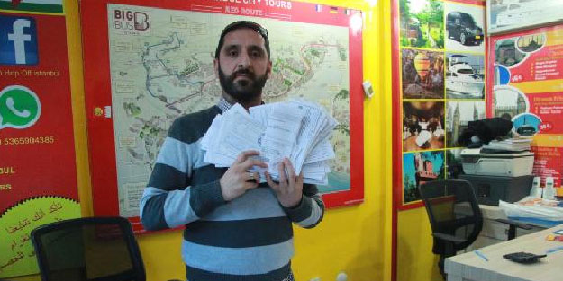 Midibüslerine 10 günde gelen 300 trafik cezası, turizmciyi şaşkına çevirdi
