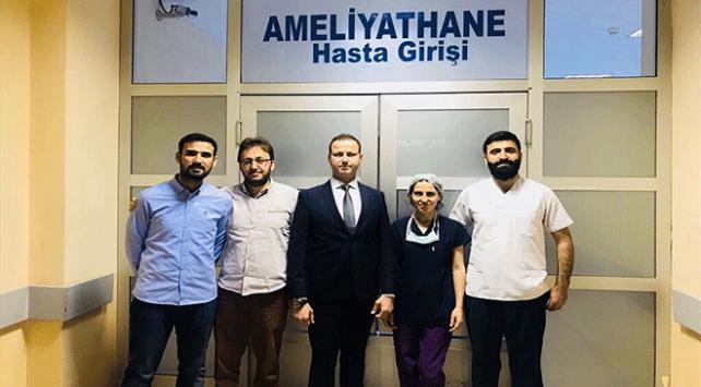 Midyat Devlet Hastanesi’nde ilk kez kornea nakli yapıldı