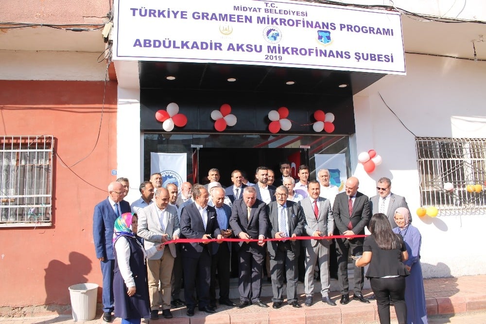Midyat’ta mikrofinans şubesi açıldı 
