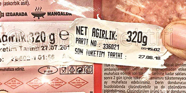 Migros’ta bozuk et skandalı!