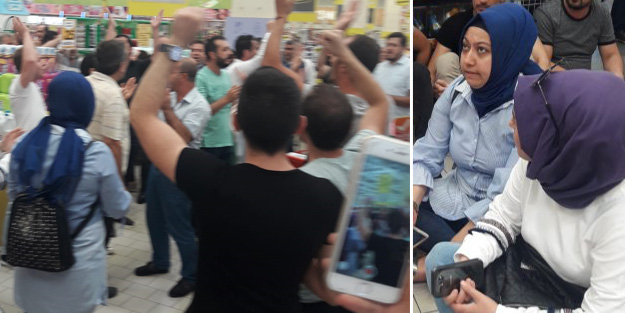 Migros'un tazminat sözünü tutmadığı işçiler darp edilerek gözaltına alındı