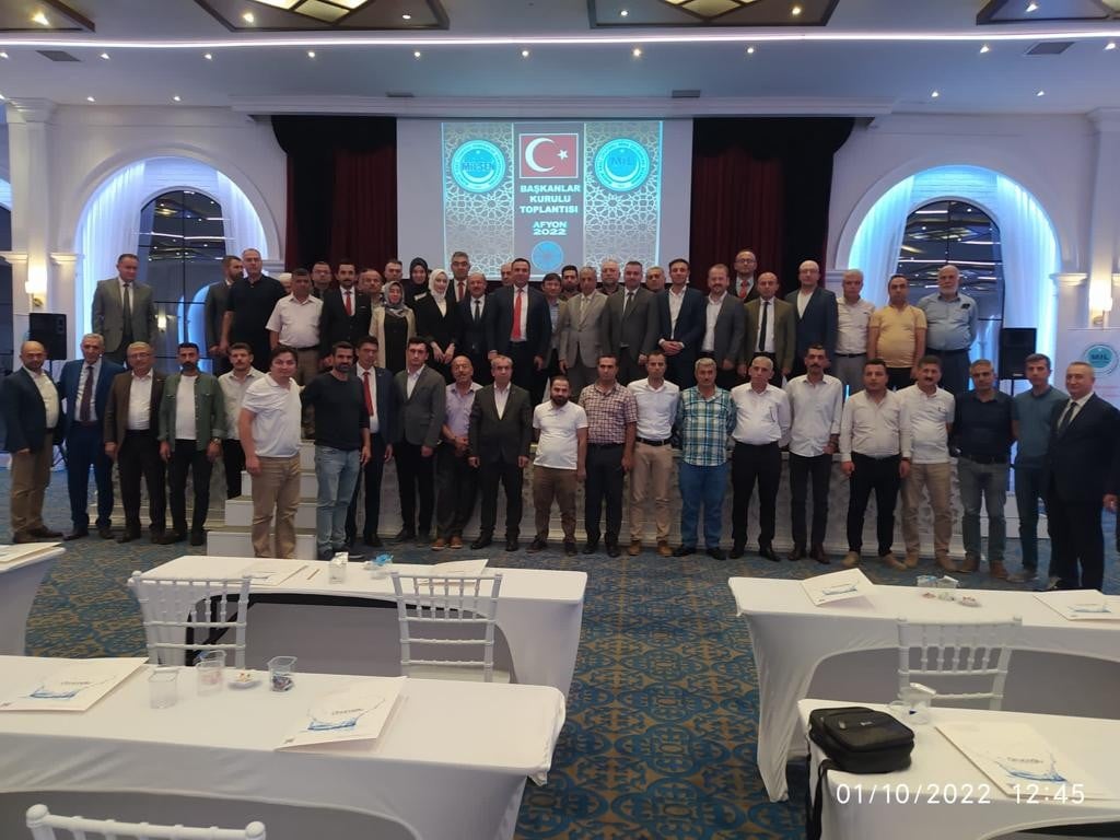 Mil Büro-Sen 1’nci il ve ilçe Başkanları toplantısı Afyonkarahisar’da yapıldı!