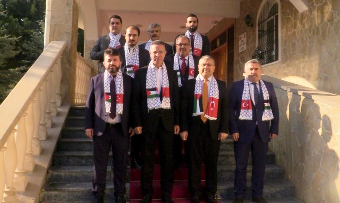 Mil Diyanet Sen’den Filistin Büyükelçisine ziyaret