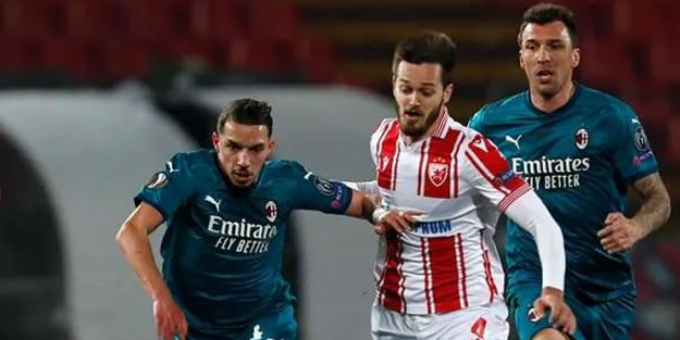 Milan 90+1'de şoku yaşadı