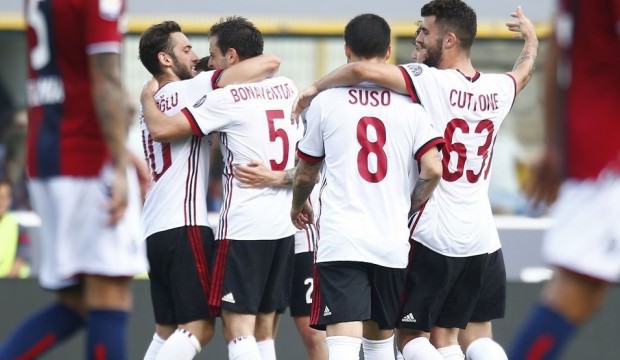 Milan kazandı! Maça Hakan damga vurdu